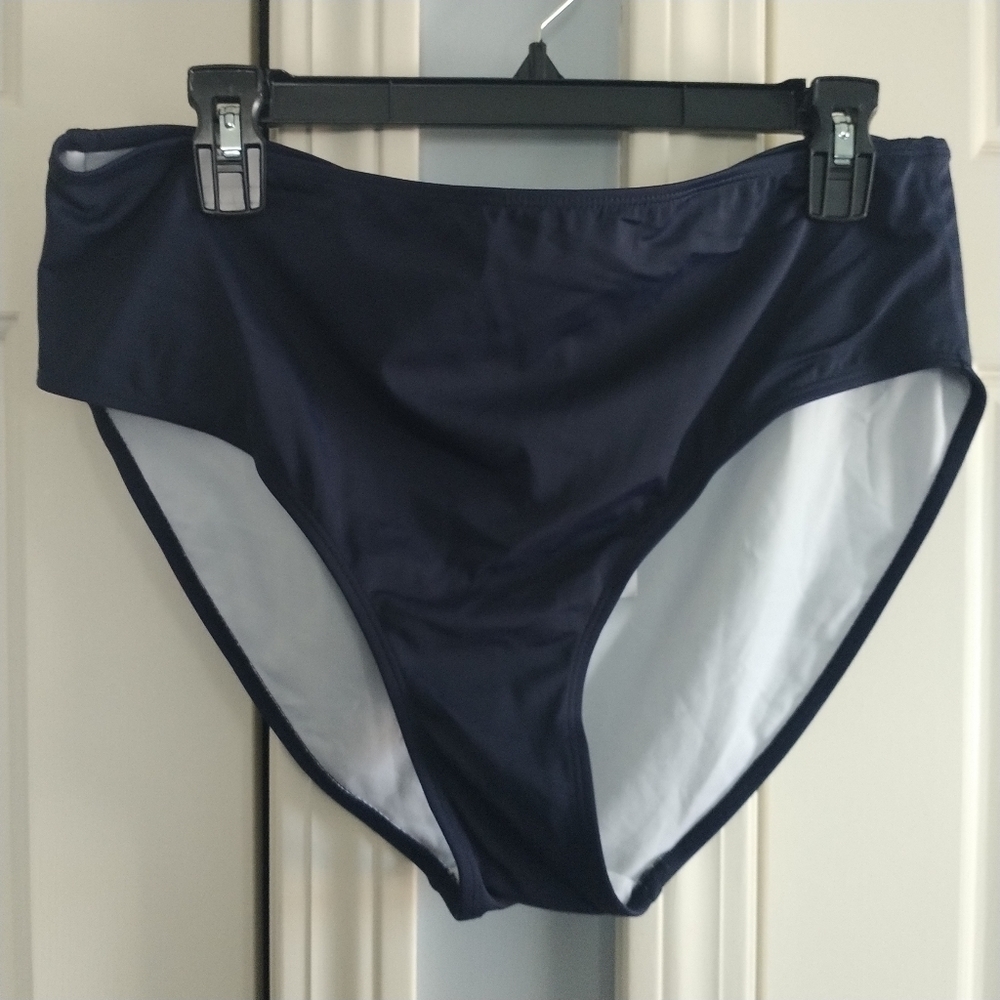 Fullfitall Swimsuits Navy Bikini Bottom Swim 20